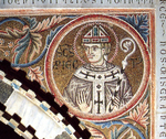 decorazione musiva parietale del ciborio della basilica Eufrasiana, Sant'Accolito e san Proietto