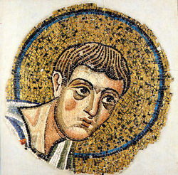 Ravenna, Museo Arcivescovile, Testa dell'apostolo Giovanni
