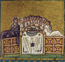 Ravenna, S. Apollinare Nuovo, Ultima cena