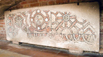 Pavimento musivo di S. Giovanni Evangelista, Decorazione con motivi geometrici circolari