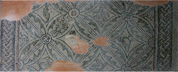 Ravenna, Museo Nazionale, pavimento musivo di S. Severo, Cerchi allacciati