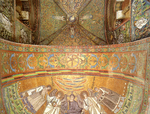 decorazione musiva parietale di S. Vitale, Intradosso dell'arco trionfale