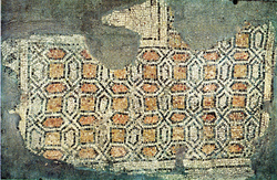 Ravenna, cosiddetto Palazzo di Teodorico, pavimento musivo dell'Ambiente E